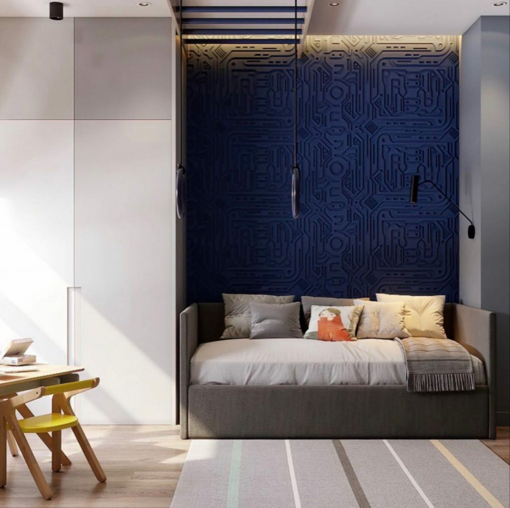 Dormitorios del futuro con paneles de pared 3D – MSD Panels